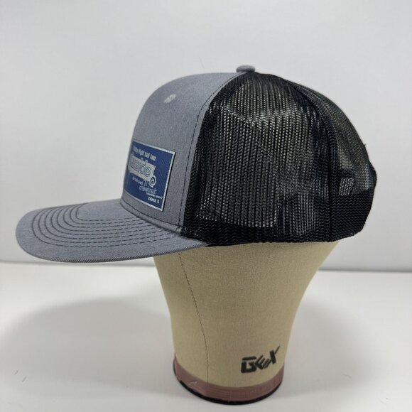 Farside Terrain Park Mens Hat Chestnut Mountain Galena IL Mesh Trucker Snapback - Picture 2 of 6